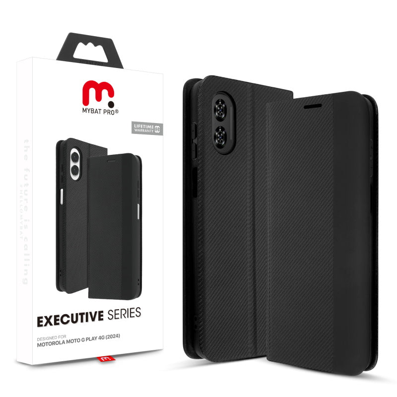 MyBat Pro Executive Series Wallet Case for Motorola Moto G Play 4G (2024)Moto G Play 4G 2024