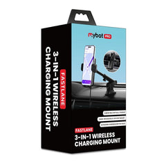 MyBat Pro FastLane 3 - in - 1 Wireless Charging Mount - BlackMyBat Pro