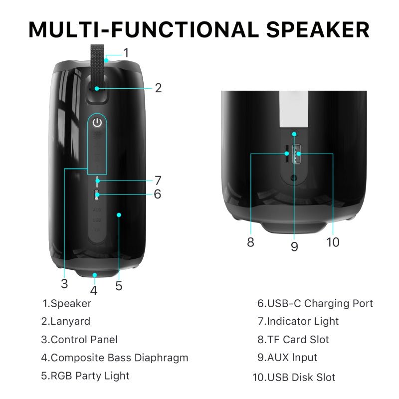 MyBat Pro Firefly Plus Bluetooth SpeakerMyBat Pro