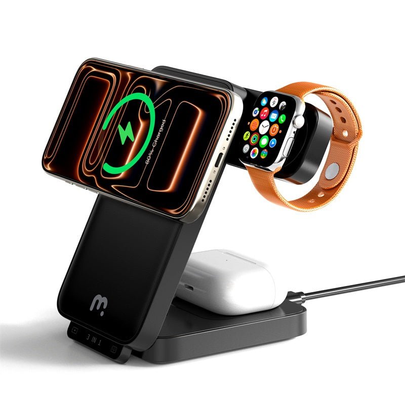 MyBat Pro FlipSide 3 - in - 1 Folding Magnetic Charging Dock with LED LightMyBat Pro