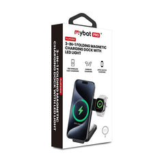 MyBat Pro FlipSide 3 - in - 1 Folding Magnetic Charging Dock with LED LightMyBat Pro