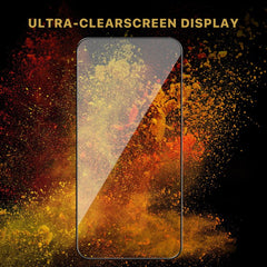 MyBat Pro Full Coverage Tempered Glass Screen Protector (Fingerprint Unlock) for Samsung Galaxy S24 - Black