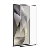 MyBat Pro Full Coverage Tempered Glass Screen Protector (Fingerprint Unlock) for Samsung Galaxy S24 Ultra - Black