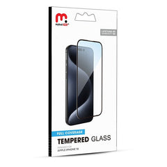 MyBat Pro Full Coverage Tempered Glass Screen Protector for Apple iPhone 16iPhone 16