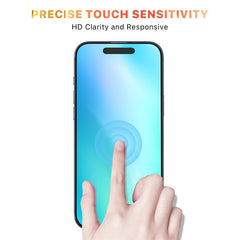 MyBat Pro Full Coverage Tempered Glass Screen Protector for Apple iPhone 16 PlusiPhone 16 Plus