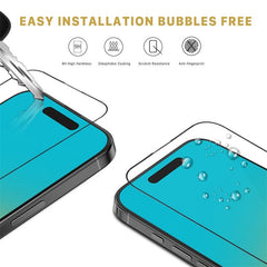 MyBat Pro Full Coverage Tempered Glass Screen Protector for Apple iPhone 16 ProiPhone 16 Pro