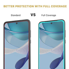 MyBat Pro Full Coverage Tempered Glass Screen Protector for Motorola Moto G 5G (2023) - BlackMyBat Pro