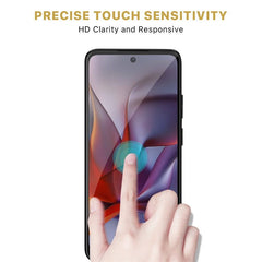 MyBat Pro Full Coverage Tempered Glass Screen Protector for Motorola Moto G 5G (2025) / Moto G Play (2025) - BlackMybat Pro
