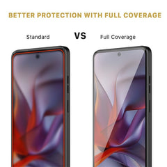 MyBat Pro Full Coverage Tempered Glass Screen Protector for Motorola Moto G 5G (2025) / Moto G Play (2025) - BlackMybat Pro