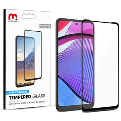 MyBat Pro Full Coverage Tempered Glass Screen Protector for Motorola Moto G Power 5G (2023) - BlackMyBat Pro