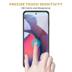 MyBat Pro Full Coverage Tempered Glass Screen Protector for Motorola Moto G Stylus 5G (2023) / Moto G Stylus 4G (2023) - BlackMyBat Pro