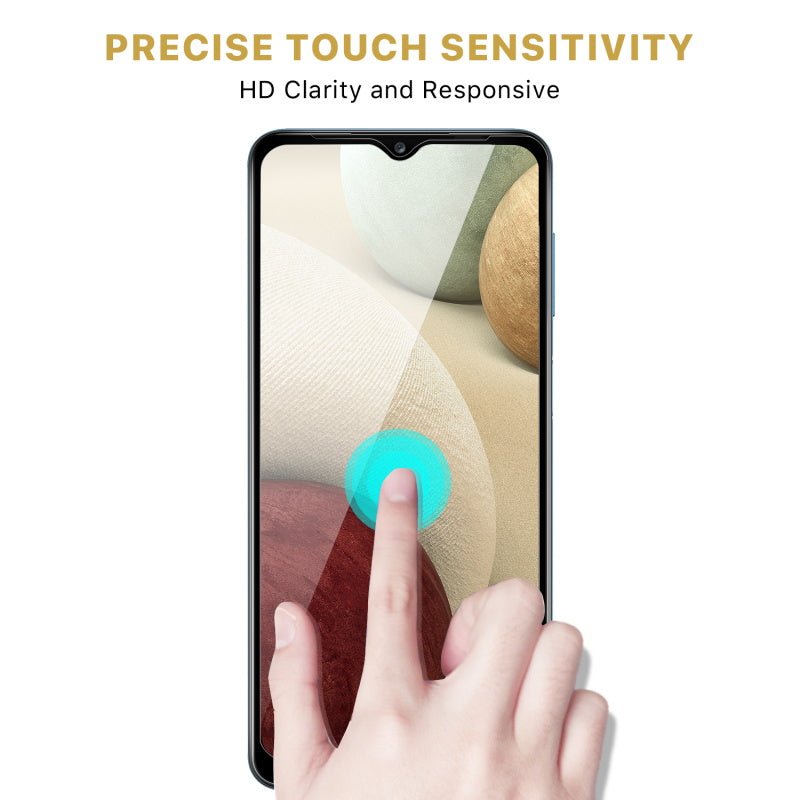MyBat Pro Full Coverage Tempered Glass Screen Protector for Samsung Galaxy A12 5G - Clear