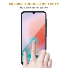 MyBat Pro Full Coverage Tempered Glass Screen Protector for Samsung Galaxy A15 5G - Black