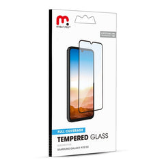 MyBat Pro Full Coverage Tempered Glass Screen Protector for Samsung Galaxy A15 5G - Black