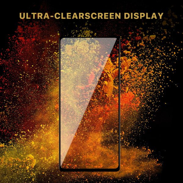 MyBat Pro Full Coverage Tempered Glass Screen Protector for Samsung Galaxy S20 Fan Edition / Galaxy A53 5G / Galaxy A33 5G - Clear