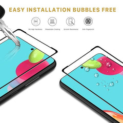 MyBat Pro Full Coverage Tempered Glass Screen Protector for Samsung Galaxy S20 Fan Edition / Galaxy A53 5G / Galaxy A33 5G - Clear