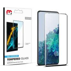 MyBat Pro Full Coverage Tempered Glass Screen Protector w/ Fingerprint Unlock for Samsung Galaxy S21 Plus - Clear