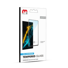 MyBat Pro Full Coverage Tempered Glass Screen Protector w/ Fingerprint Unlock for Samsung Galaxy S21 Plus - Clear