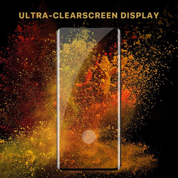 MyBat Pro Full Coverage Tempered Glass Screen Protector w/ Fingerprint Unlock for Samsung Galaxy S21 Plus - Clear