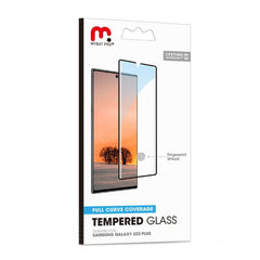MyBat Pro Full Coverage Tempered Glass Screen Protector w/ Fingerprint Unlock for Samsung Galaxy S22 Plus - Clear