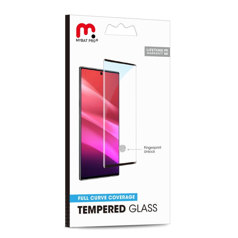 MyBat Pro Full Curve Coverage Tempered Glass Screen Protector for Google Pixel 8 Pro - BlackGoogle Pixel 8