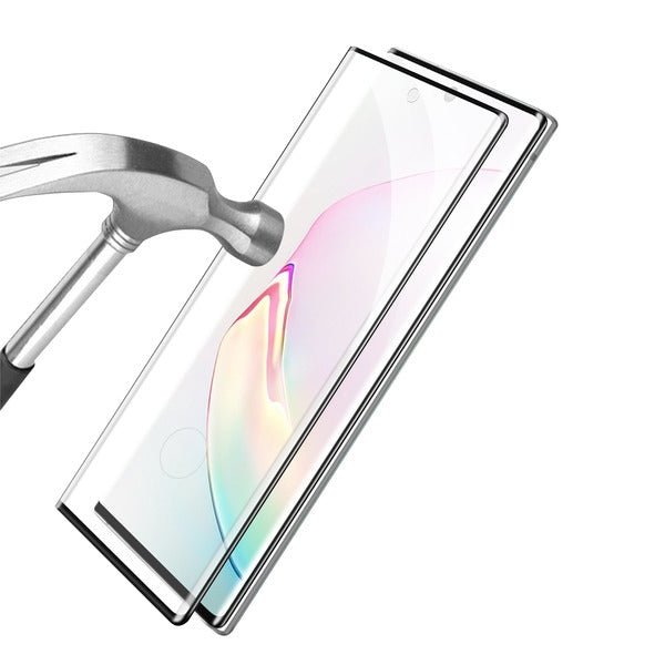 MyBat Pro Full Curve Coverage Tempered Glass Screen Protector for Samsung Galaxy Note 10 Plus 5G / Note 10 (6.8) - Clear