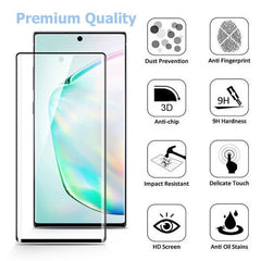 MyBat Pro Full Curve Coverage Tempered Glass Screen Protector for Samsung Galaxy Note 10 Plus 5G / Note 10 (6.8) - Clear