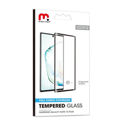 MyBat Pro Full Curve Coverage Tempered Glass Screen Protector for Samsung Galaxy Note 10 Plus 5G / Note 10 (6.8) - Clear