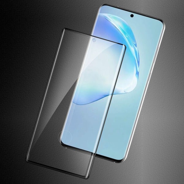 MyBat Pro Full Curve Coverage Tempered Glass Screen Protector for Samsung Galaxy S20 Plus 5G / S20 Plus (6.7) - Clear
