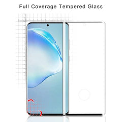 MyBat Pro Full Curve Coverage Tempered Glass Screen Protector for Samsung Galaxy S20 Plus 5G / S20 Plus (6.7) - Clear