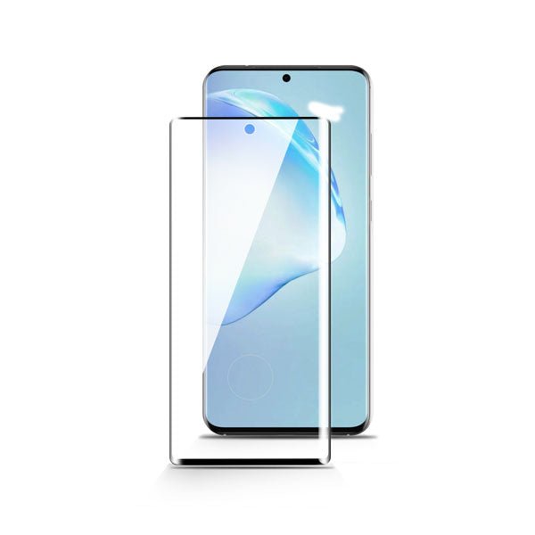 MyBat Pro Full Curve Coverage Tempered Glass Screen Protector for Samsung Galaxy S20 Plus 5G / S20 Plus (6.7) - Clear