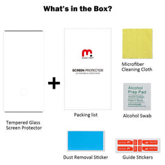 MyBat Pro Full Curve Coverage Tempered Glass Screen Protector for Samsung Galaxy S22 Ultra - Clear