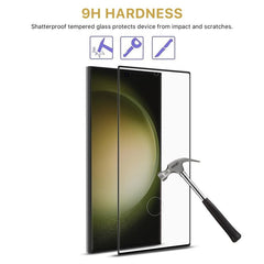 MyBat Pro Full Curve Coverage Tempered Glass Screen Protector for Samsung Galaxy S23 UltraMyBat Pro
