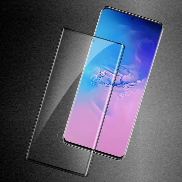 MyBat Pro Full Curve Coverage Tempered Glass Screen Protector for Samsung S20 Ultra (6.9) - Clear