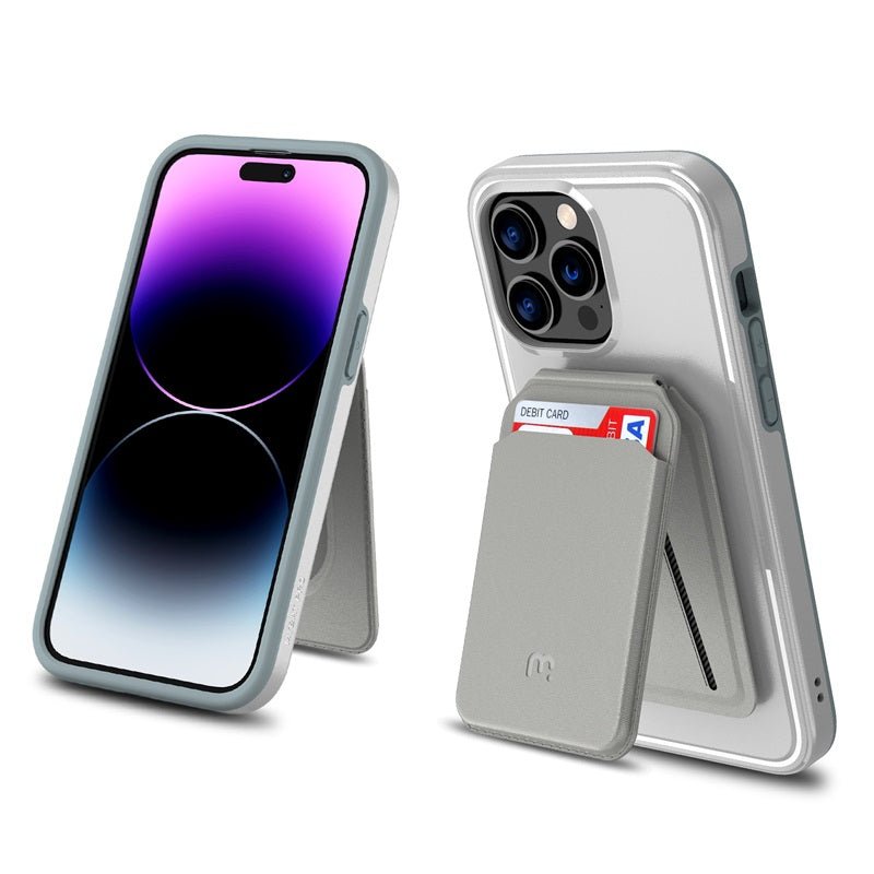 MyBat Pro Fuse Series Case Bundle + MagStash Wallet Folio for Apple iPhone 14 Pro Max (6.7)iPhone 14 Pro Max