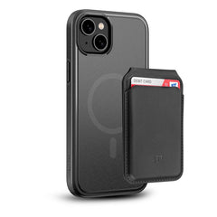 MyBat Pro Fuse Series Case Bundle + MagStash Wallet Folio for Apple iPhone 15 (6.1)