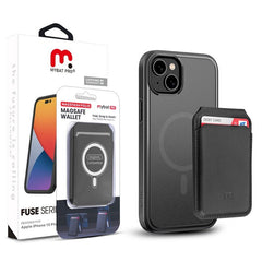 MyBat Pro Fuse Series Case Bundle + MagStash Wallet Folio for Apple iPhone 15 Plus (6.7)