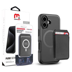 MyBat Pro Fuse Series Case Bundle + MagStash Wallet Folio for Apple iPhone 16iPhone 16