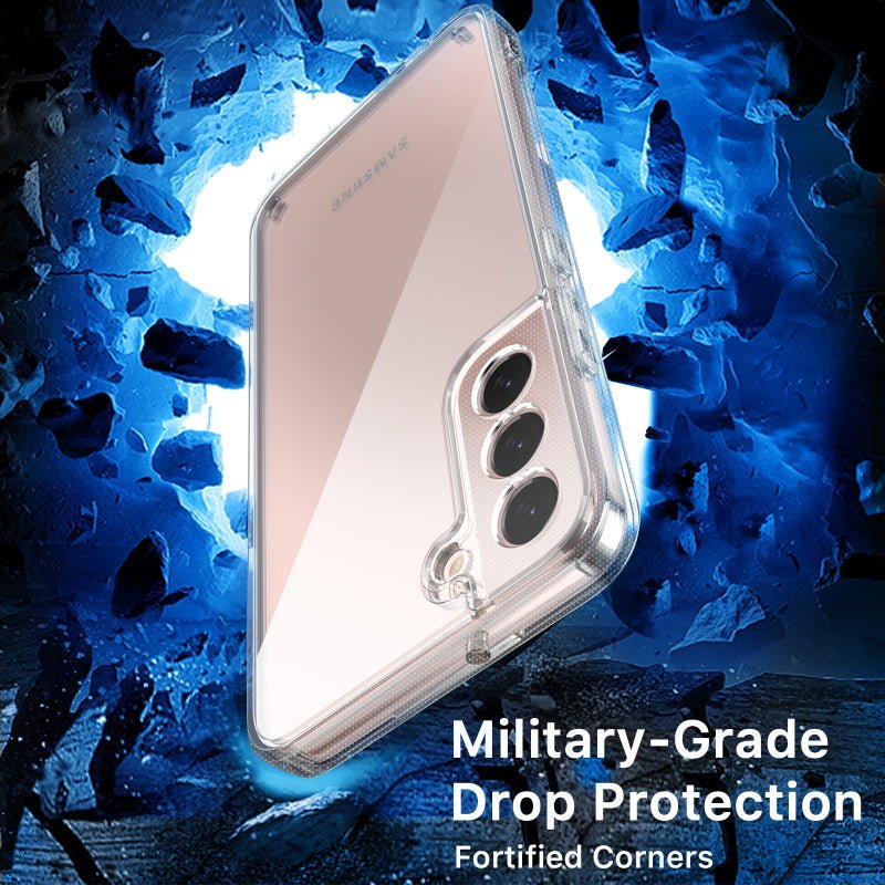 MyBat Pro Gummy Clear Case for Samsung Galaxy S22 Plus - Transparent