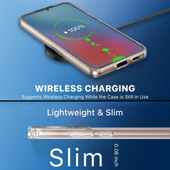 MyBat Pro Gummy Clear Case for Samsung Galaxy S22 Plus - Transparent