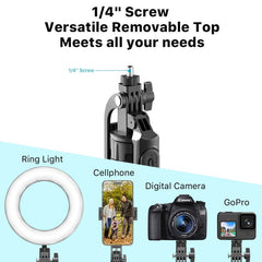 MyBat Pro HaloPod Tripod Selfie Stick with Two Ring Light & Balance HandleMyBat Pro