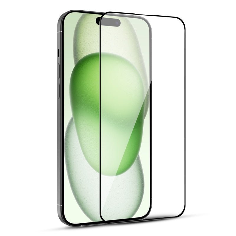 MyBat Pro LightArmor Tempered Glass Screen Protector for Apple iPhone 15 Plus (6.7) - BlackiPhone 15 Plus