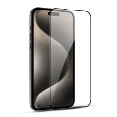 MyBat Pro LightArmor Tempered Glass Screen Protector for Apple iPhone 15 Pro (6.1) - BlackMyBat Pro