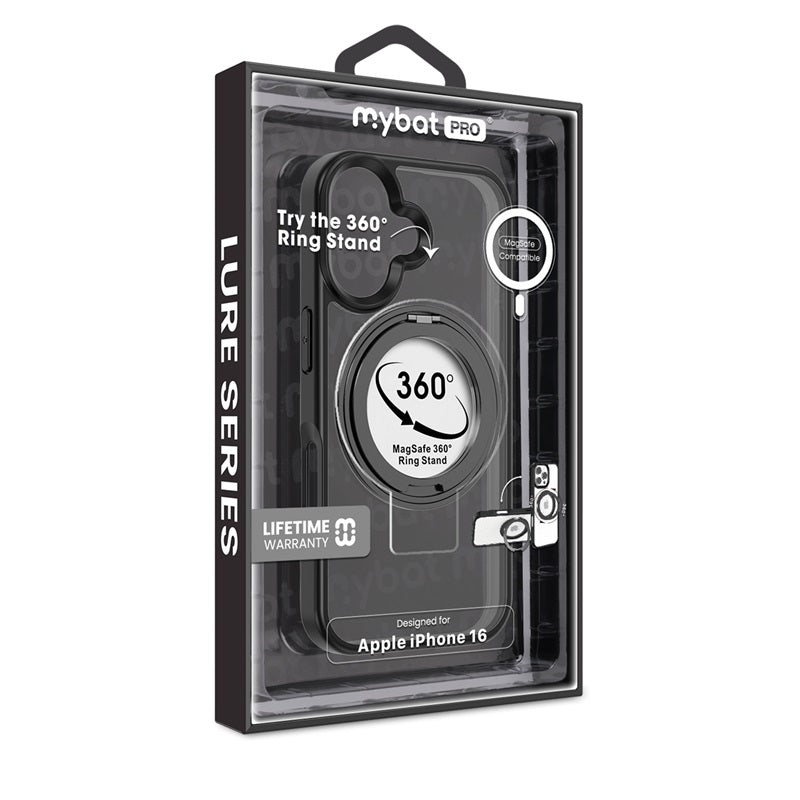MyBat Pro Lure Series 360° Ring Stand MagSafe Case for Apple iPhone 16iPhone 16