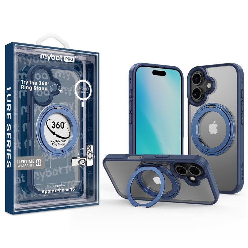 MyBat Pro Lure Series 360° Ring Stand MagSafe Case for Apple iPhone 16iPhone 16