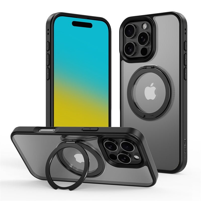 iPhone 16 Pro Max Rotating MagSafe Ring Holder Case - Lure – MyBat Pro iPhone 16 Pro Max Rotating MagSafe Ring Holder Case - Lure – MyBat Pro