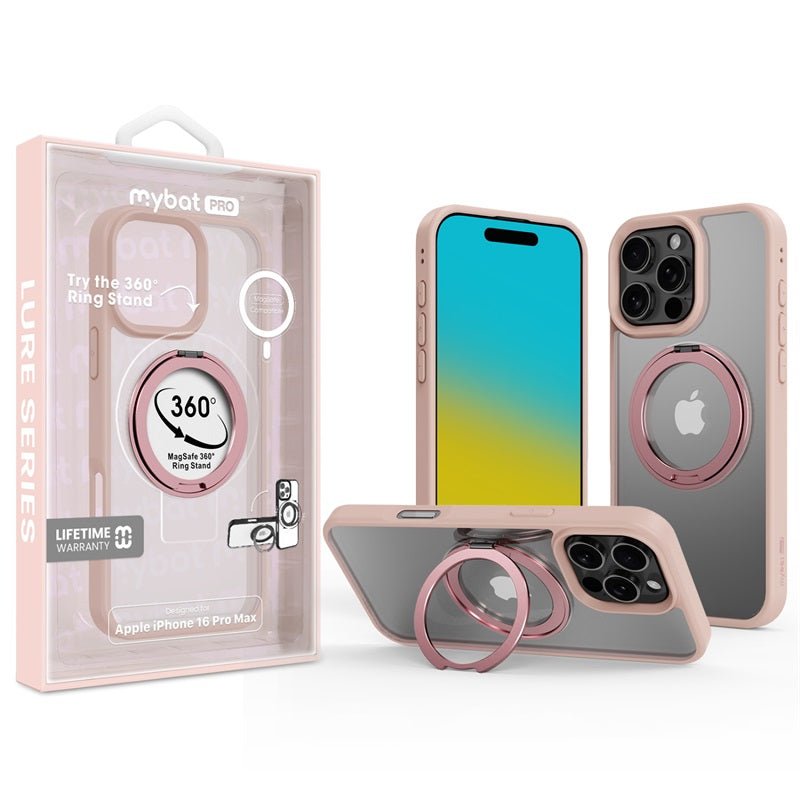 MyBat Pro Lure Series 360° Ring Stand MagSafe Case for Apple iPhone 16 Pro MaxiPhone 16 Pro Max