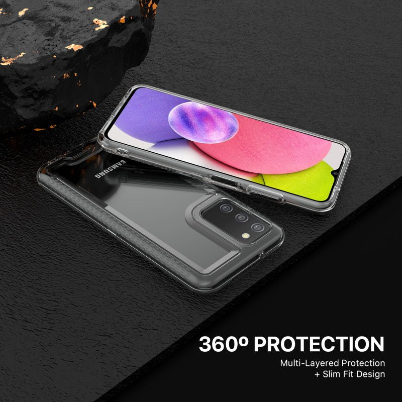 MyBat Pro Lux Series Case for Samsung Galaxy A03s - Clear