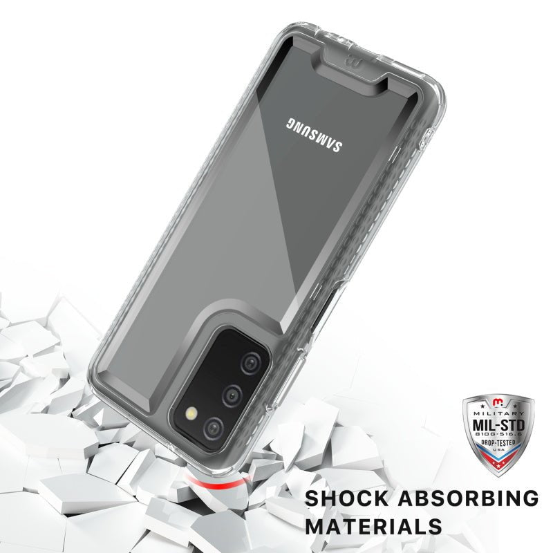 MyBat Pro Lux Series Case for Samsung Galaxy A03s - Clear
