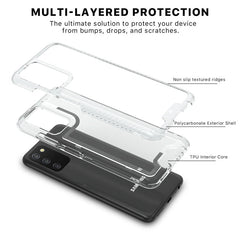 MyBat Pro Lux Series Case for Samsung Galaxy A03s - Clear